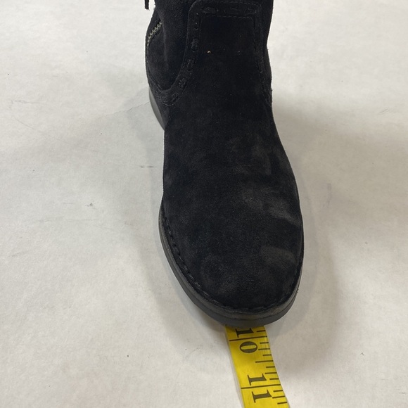 Trask Audra unlined suede boot black western - Picture 10 of 11